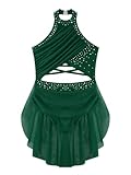 Zoom IMG-2 hansber vestito pattinaggio artistico bambina