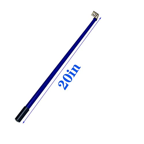 Suone Snow Plow Blade Marking Guide Kit Blue 20 '' 304 Stainless Steel Connector For Blizzard Boss Sno Way West Snow Plow More Pickups Suv Utv Atv #TOP6