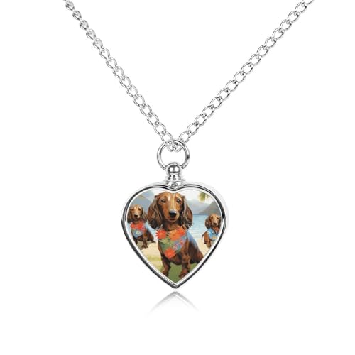Collier funéraire pour cendres d'animaux dahlia pour garder votre compagnon près du cœur