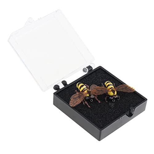 Origlam 2Pcs Bee Fly Fishing Kit Lures, Fishing Kit Kit Lures, Bumble Bee Trout Fishing Lures Flyfishing Topwater #TOP6