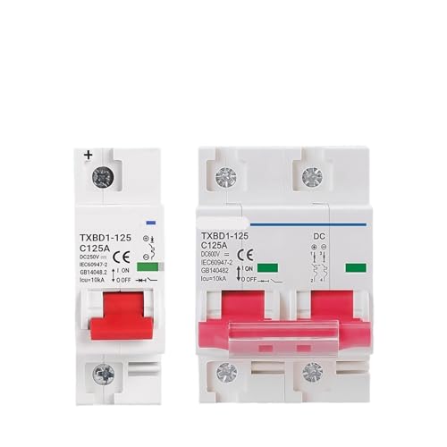 Protección solar fotovoltaica DC de 125A para un hogar autosuficiente
