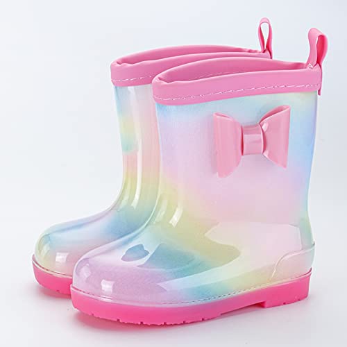 Girl Shoes Rain Boots Cartoon Children Rain Boots Boys And Girls Infant Rain Boots Water Rubber Dress Boots Size 112