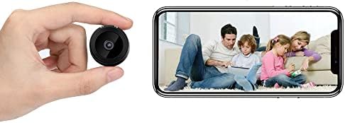 METRICSQUARE Camera Hidden Home Secret Camera Mini Spy Camera Nanny Cam with Audio WiFi Camera Baby Monitor Phone App Control Night Vision Video Recording