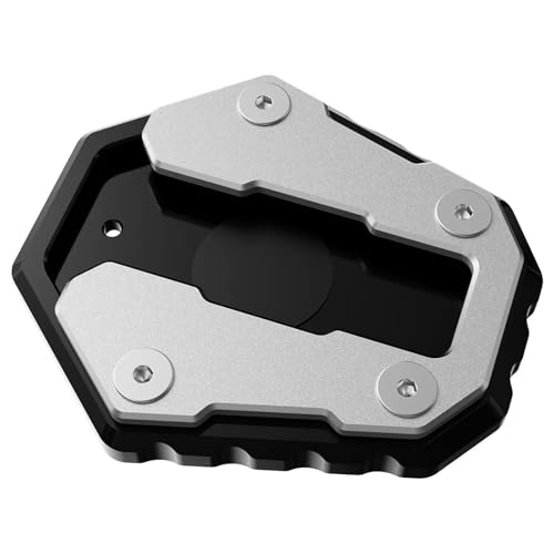 Plaque d'extension pour Benelli TRK502X élargisseur de béquille argent
