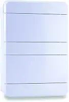 Force Line - Quadro Distribuicao 16 Disjuntores Din Branco - Sobrepor