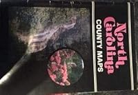 North Carolina County Maps 0916514110 Book Cover