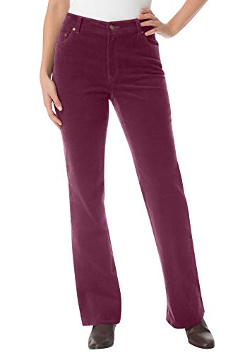 Woman Within Plus Size Stretch Corduroy Bootcut Pant