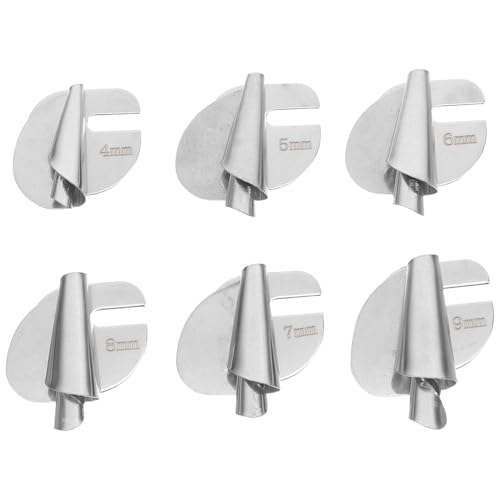 Set de 6 Pies de Costura Scroll Hemmer para Máquina miniatura 1