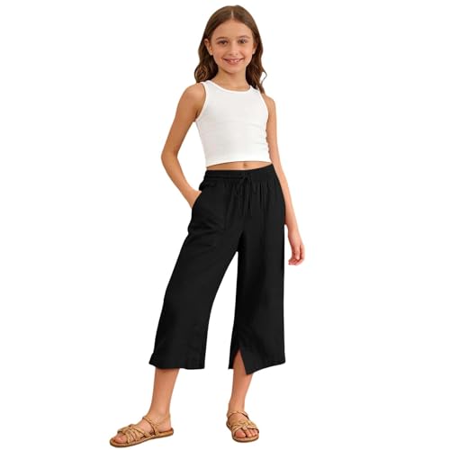 Pantalones de playa para niñas cómodos contra el calor de verano