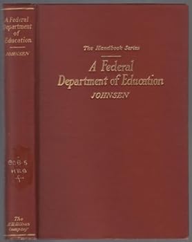 Hardcover Selected Articles on a Federal Department of Education [Unknown] Book