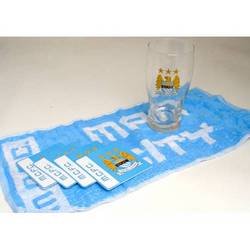 MANCHESTER CITYFC Official Mini Bar Set