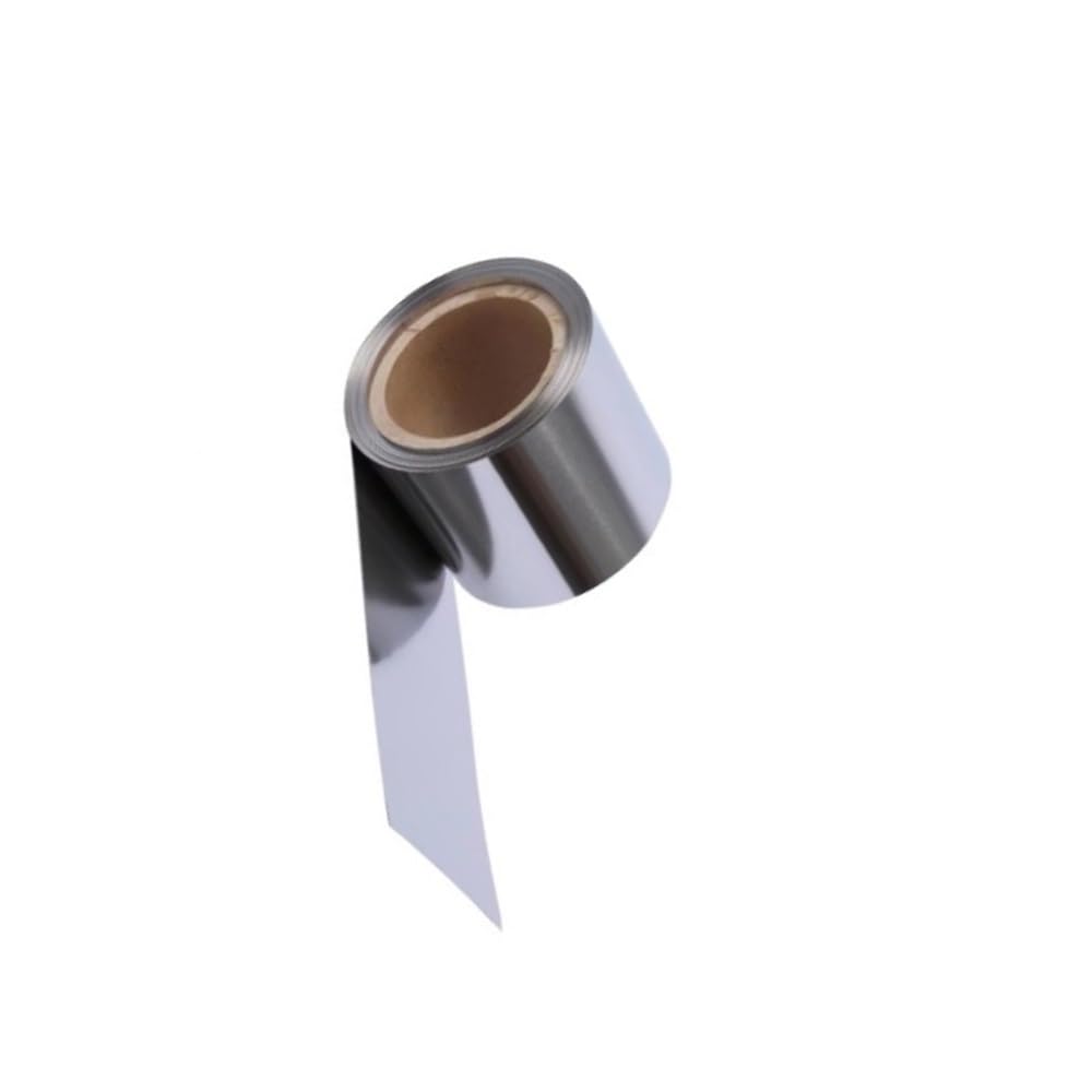 1 Stück hochreine Eisenfolie for mechanische Rahmen, Haltbarkeitsdicke 0,05 mm - 0,5 mm, dünnes Metalleisenblech(0.05mmx100mmx1m)