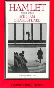 Hamlet - Norton Critical Edition - Authoritativ... B00450X88M Book Cover