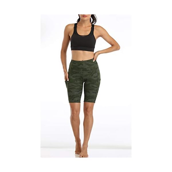 Oalka-Womens-Short-Yoga-Side-Pockets-High-Waist-Workout-Running-Shorts Oalka Women's Short Yoga Side Pockets High Waist Workout Running Shorts Multi Camo Army Green Medium