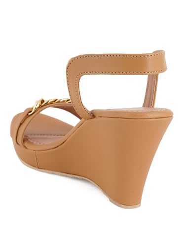 Image of IKAGI Comfortable High Heel Wedges Sandals For Women