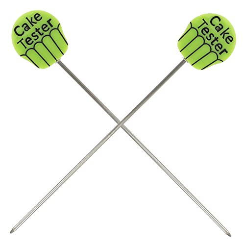 Ciieeo Stainless Steel Cake Testers 2pk Easy to Clean Baking Tools for Cakes Bread Reusable