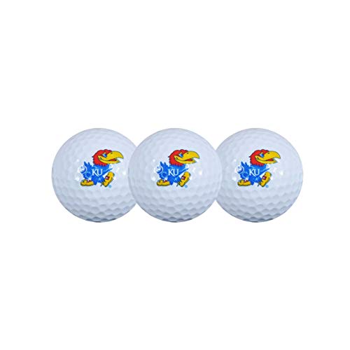 Kansas Jayhawks Golf Ball Pack of 3