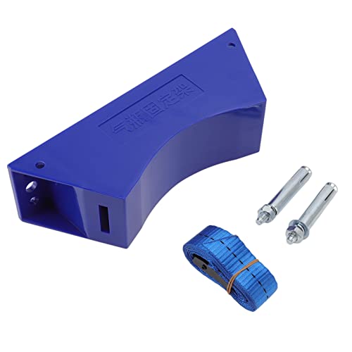Halearo Gas Cylinder Holder Durable Lightweight Fixed Bracket for Water Softener Bottle Hospital Lab Plastic Steel for Hospitals, Laboratories (Blue)