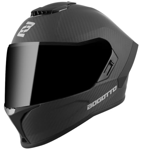 Casque Bogotto Phantom P7 Carbon 6K avec calotte ultra légère