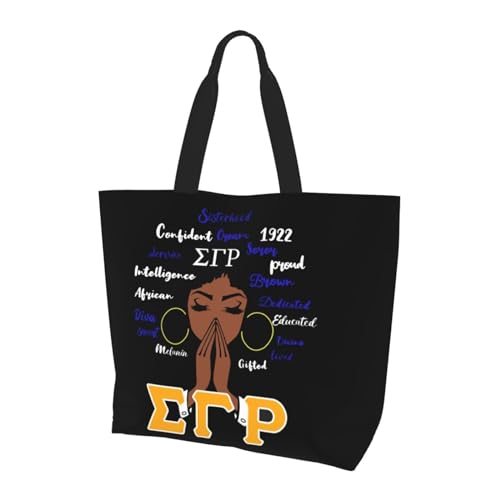 JIW Iaa Sigma Gamma Tote Bag Rho Sorority Gifts for