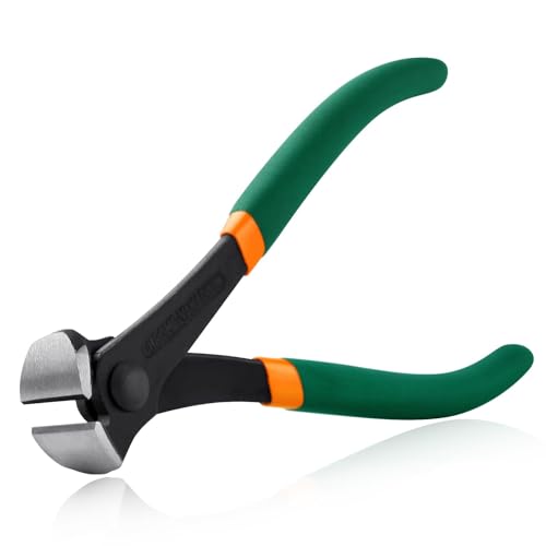 SPEEDWOX 6-Inch Nail Puller End-Cutting Pliers - Wire Cutter and Staple Remover Tool for Pulling Nails or Cutting Wires