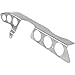 BritishCustoms Chain Guard (Brushed Stainless Steel) for 16-18 Triumph BONNET120