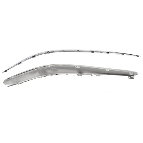 Amazon.com: CarPartsDepot, Driver Left Side Front Bumper Molding 