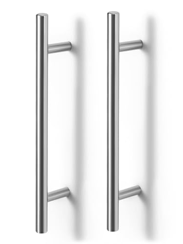 Youyijia 20-Pack Stainless Steel Kitchen and Bathroom Cabinet Handles - Silver 160mm Drawer and Wardrobe Handles