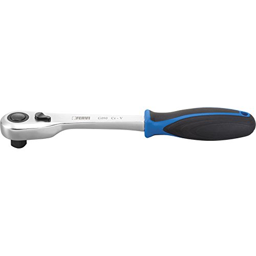 Clé à cliquet FERVI 265 mm avec manche ergonomique pour serrage précis sans effort