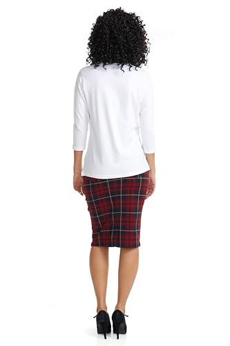 ESTEEZ 3/4 Sleeve Crew Neck Cotton T-Shirt for Women - Relaxed Fit - Base Layering Top4