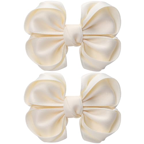 Pinzas para cabello de 3 pulgadas con doble lazo, pack de 2 miniatura 1