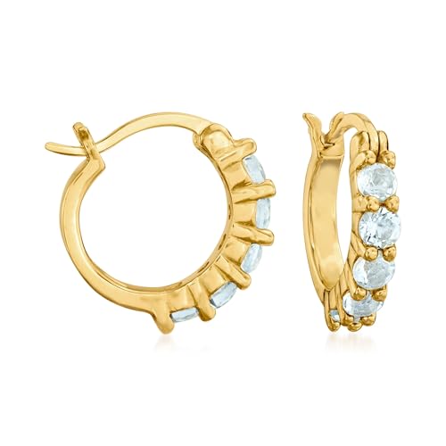 Ross-Simons Three Pair Gemstone Huggie Hoop Earrings4