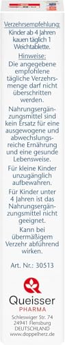 Doppelherz Multivitamin + Omega-3 Kids - 9 Vitamine plus Omega-3-Fettsäuren aus Seefischöl - 27 Gel-Tabs mit Tuttifrutti-Geschmack