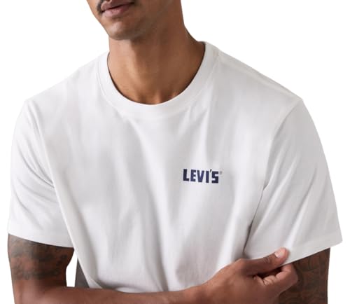 Levi's Ss Relaxed Fit Tee Know Your West 1 Whit – Ansicht 2