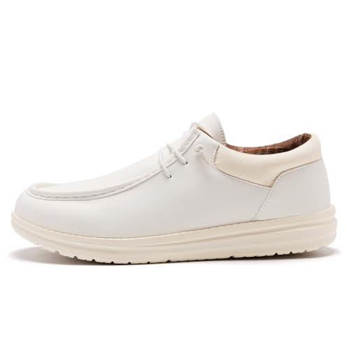 Image of FW FRAN WILLOR Mens Wide Shoes Width Toe Box Slip-on Loafers Casual Walking Shoes for Men