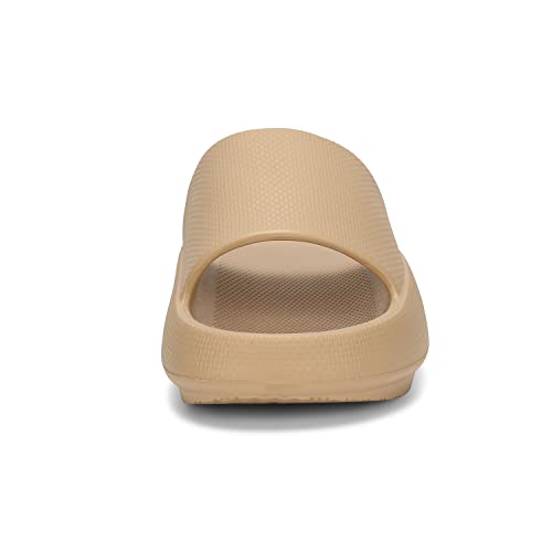 Image of Dirk Slides for Women and Men Sandals Pillow Slippers Shower Shoes Cushioned Cloud Slides