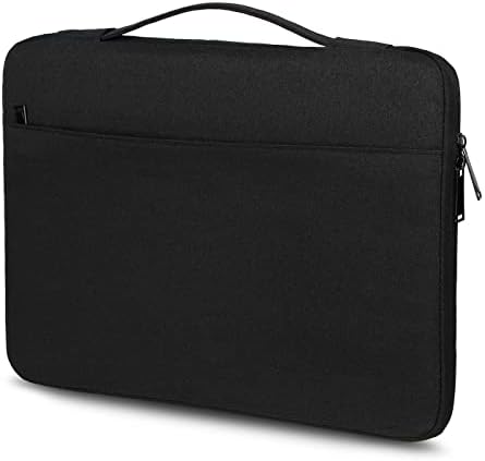 Chelory 15.6 Inch Laptop Sleeve Compatible with Compatible for 16 Inch MacBook Pro M1 Pro/Max A2485 A2141 2021-2019, 14 15.6 Inch Notebook Computer, Water Resistant Protective Bag Carrying Case, Black