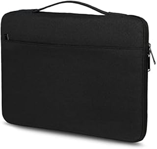 Chelory 15.6 Inch Laptop Sleeve Compatible with Compatible for 16 Inch MacBook Pro M1 Pro/Max A2485 A2141 2021-2019, 14 15.6 Inch Notebook Computer, Water Resistant Protective Bag Carrying Case, Black