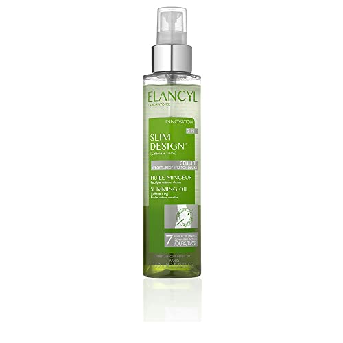 Cantabria Labs Elancyl Slim Design Aceite Anticelulítico.- Aceite bifásico anticeulítico, prevención antiestrías, 150 ML