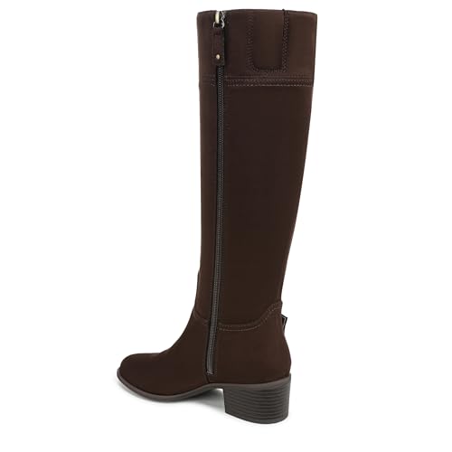 Dr. Scholl's Women's Adeline Knee High Boot Dark Umber Brown Wide Calf 8 M - image 9
