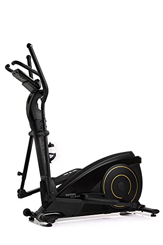 ZIPRO-Velo-elliptique-DUNK-GOLD-dappartement-Magnetique-Crosstrainer-ecran-LCD-Pulsometre-Niveaux-de-Resistance-application-iConsole-Kinomap-USB-Bluetooth-casque-150kg