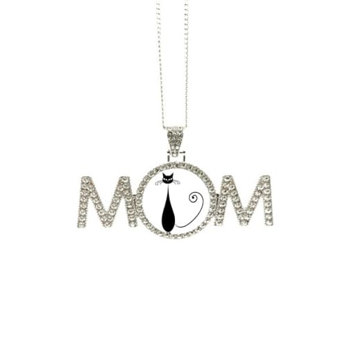 Collier chat noir le cadeau de fête des mères idéal pour maman et mamie