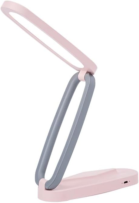 Luz blanca positiva de la luz blanca positiva de las lámparas de mesa portátiles plegables plásticas de Dimmable