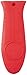 Amazon Basics Silicone Pot Holder Hot Skillet Rectangular Handle Cover for kitchen, Red, 5.6