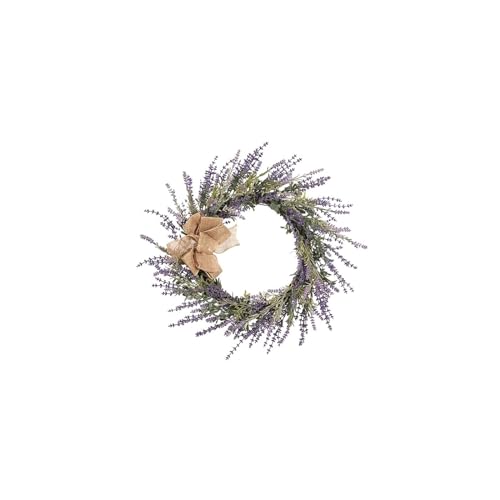 Couronne de décoration suspendue à la porte pour Noël extérieur lot de 2