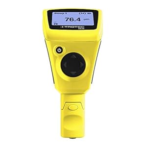 TROTEC Lackmessgerät BB30 – Lackschichten Messgerät für Auto – Messbereich 0 µm bis 2.000 µm, Speicher für 2500 Messwerte, Bluetooth