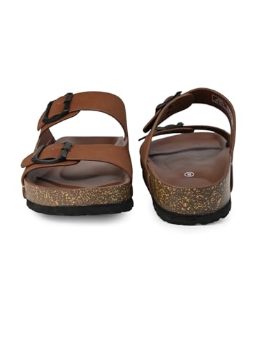 Image of FENTACIA Men Sandals | Lightweight | Padded and Comfortable | Birken Sandals For Dailywear and Regular Use and Casual Outings