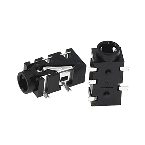 1000PCS 3.5mm Female Audio Connector PJ327 5Pin SMT SMD Headphone Jack Socket PJ-327F