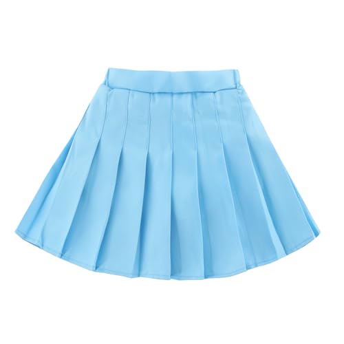 Image of Girls Pleated Skirts Built in Shorts Little Kid Athletic Flowy Skorts Skirts Toddler Girls Tennis Skorts for Girl 3-14 Years