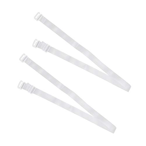 Preisvergleich Produktbild Fenical Unsichtbarer BH-Schultergurt Rutschfester Ersatz-BH-Träger elastischer Verstellbarer BH-Zubehör (1 cm)